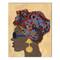 Earrings And A Head Wrap 16" x 20" Canvas Wall Art